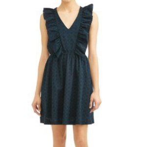 NEW Elizabeth & James XL Eve Ruffle Eyelet Dress